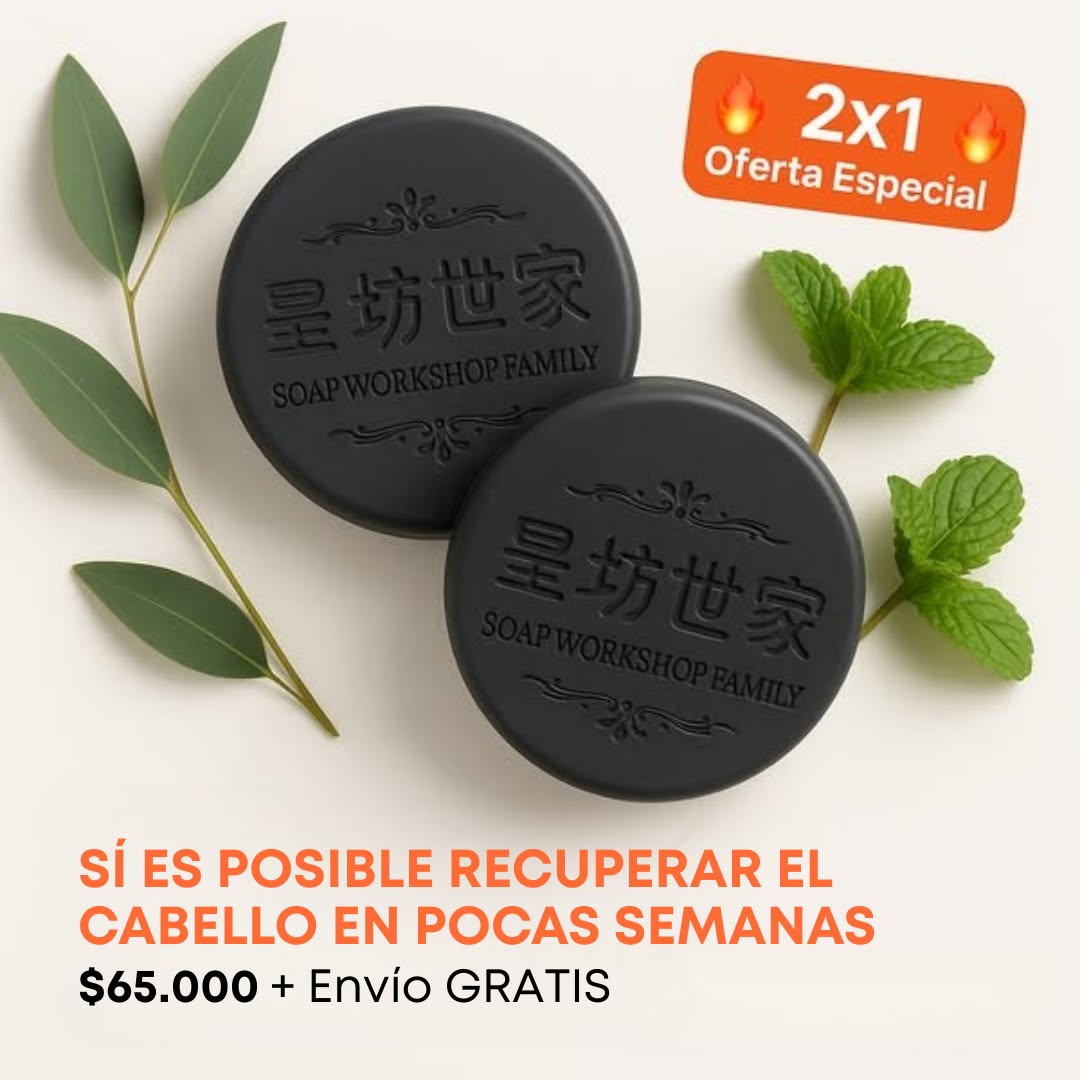Shampoo en Barra Crecimiento Capilar