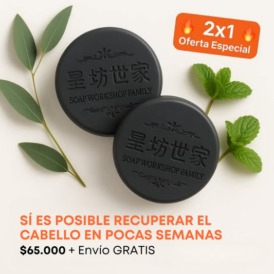 Shampoo en Barra Crecimiento Capilar